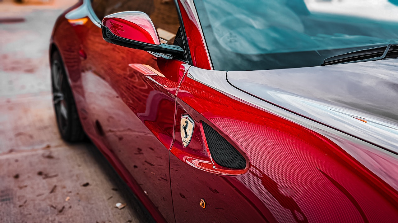 Closeup of a Red Sports Car | Goodwill Car Donations 
