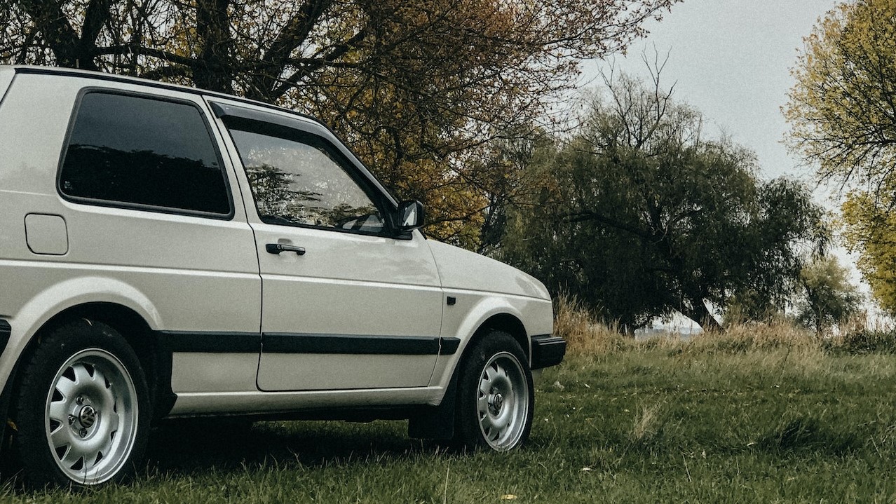 Volkswagen Golf Mk2 Parked Near the Trees | Goodwill Car Donations