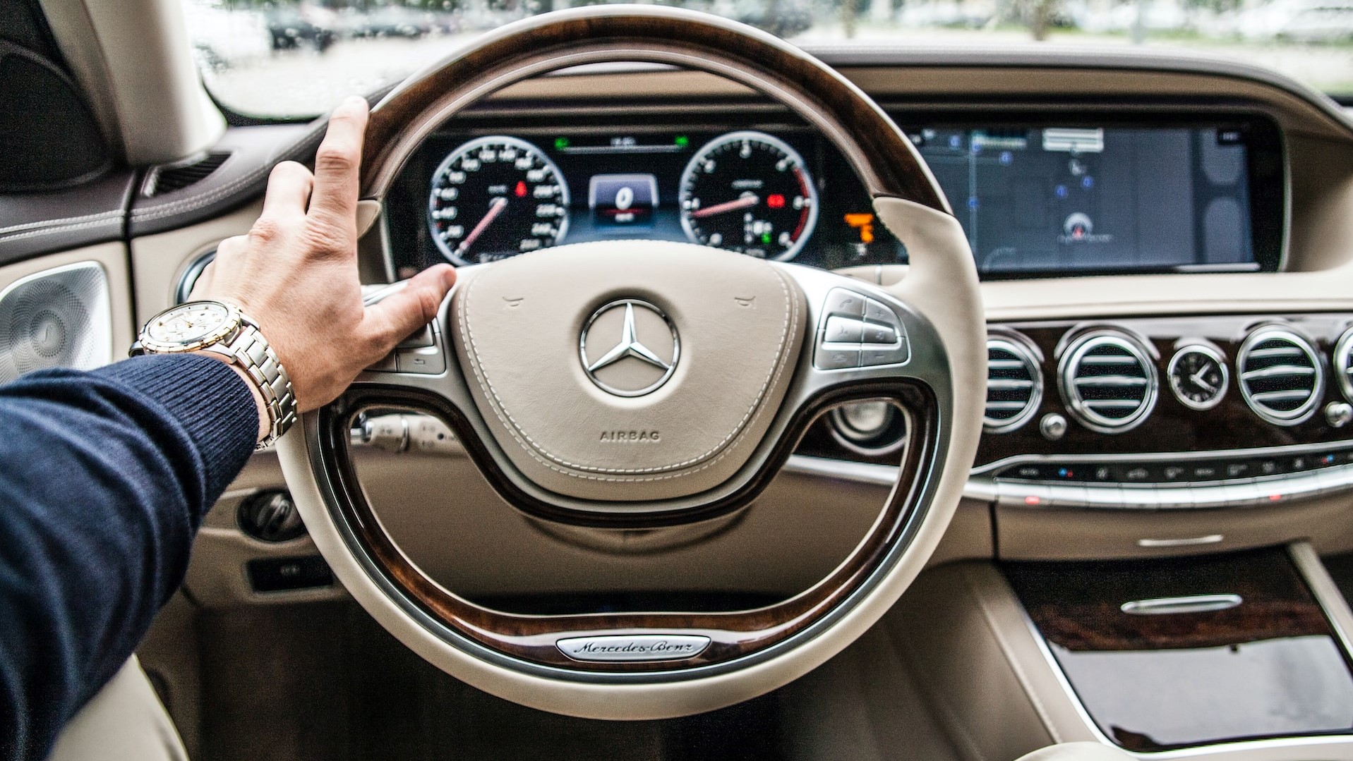 Driving a Mercedes | Goodwill Car Donations