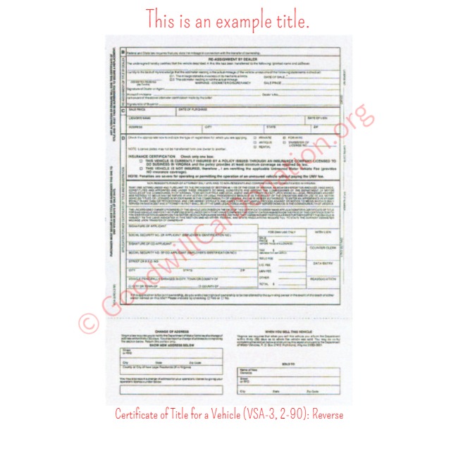 How To Sign Your Virginia Title Goodwill Car Donations
