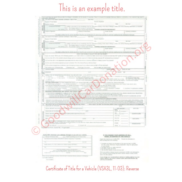 How To Sign Your Virginia Title Goodwill Car Donations