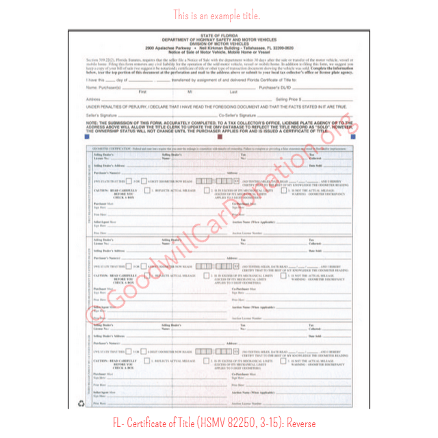 How To Sign Your Florida Title Goodwill Car Donations