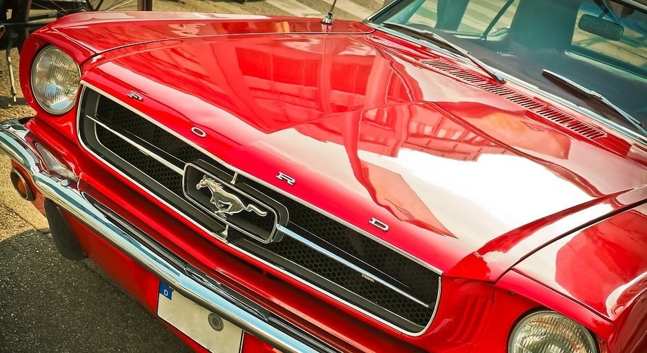 Red Oldtimer Mustang in Bonita Springs, Florida | Goodwill Car Donations 