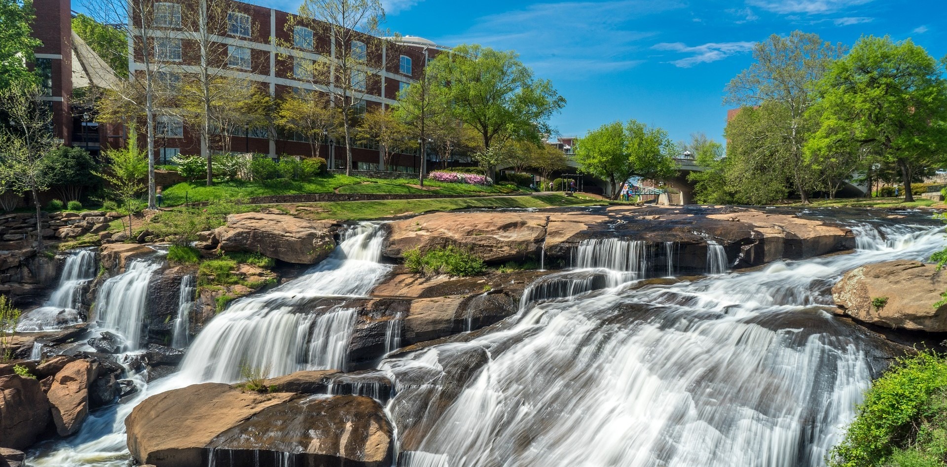 The Falls Park in Greenville, South Carolina | Goodwill Car Donations