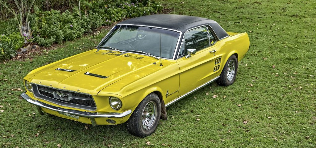 Yellow Oldtimer Mustang in Laurens, South Carolina | Goodwill Car Donations