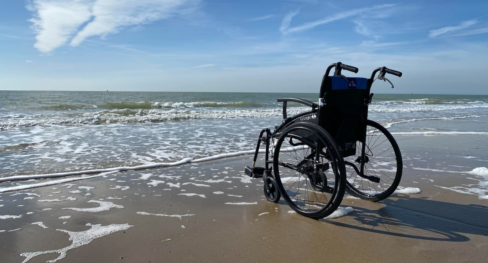 Wheelchair on Shore | Goodwill Car Donations