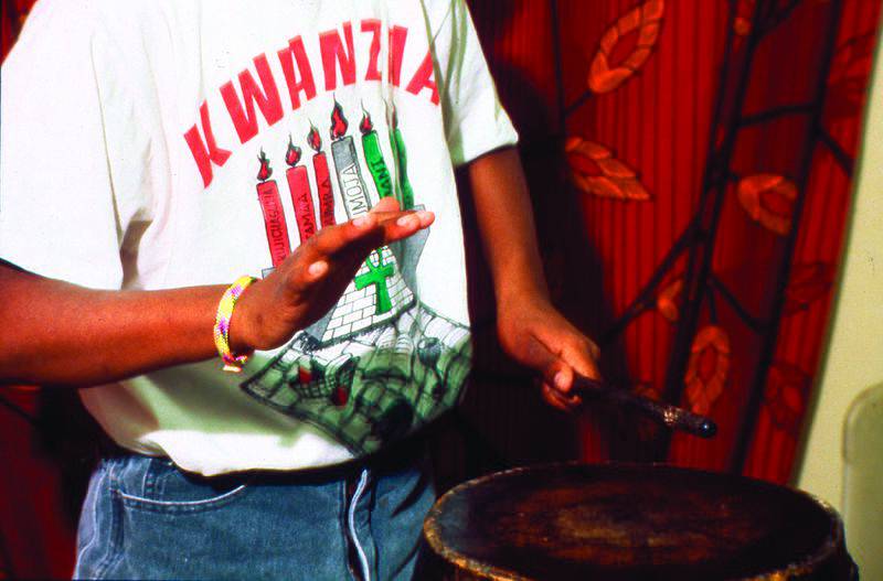Playing Drums During Kwanzaa | Goodwill Car Donations