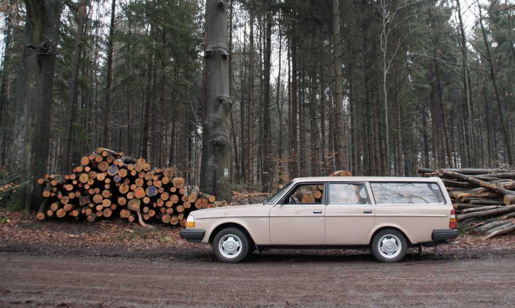 Oldtimer Volvo Parked in the Woods | Goodwill Car Donations