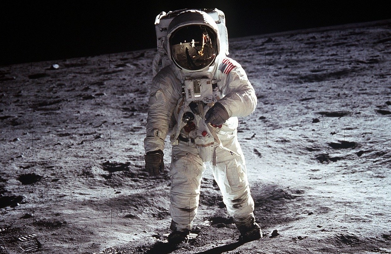 Buzz Aldrin Photo in the Moon During Apollo 11 Mission | Goodwill Car Donations