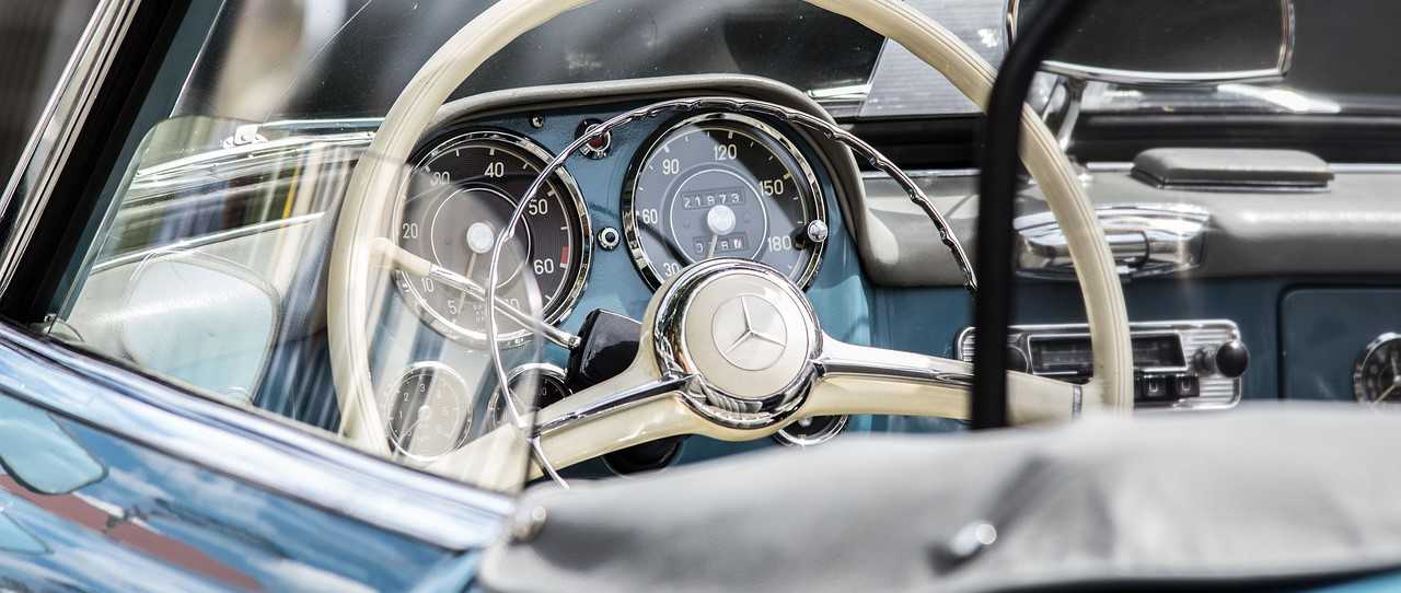 Classic Mercedes Car Interior | Goodwill Car Donations