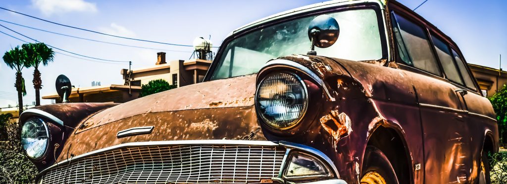 Old Car Parked in Roswell, New Mexico | Goodwill Car Donations