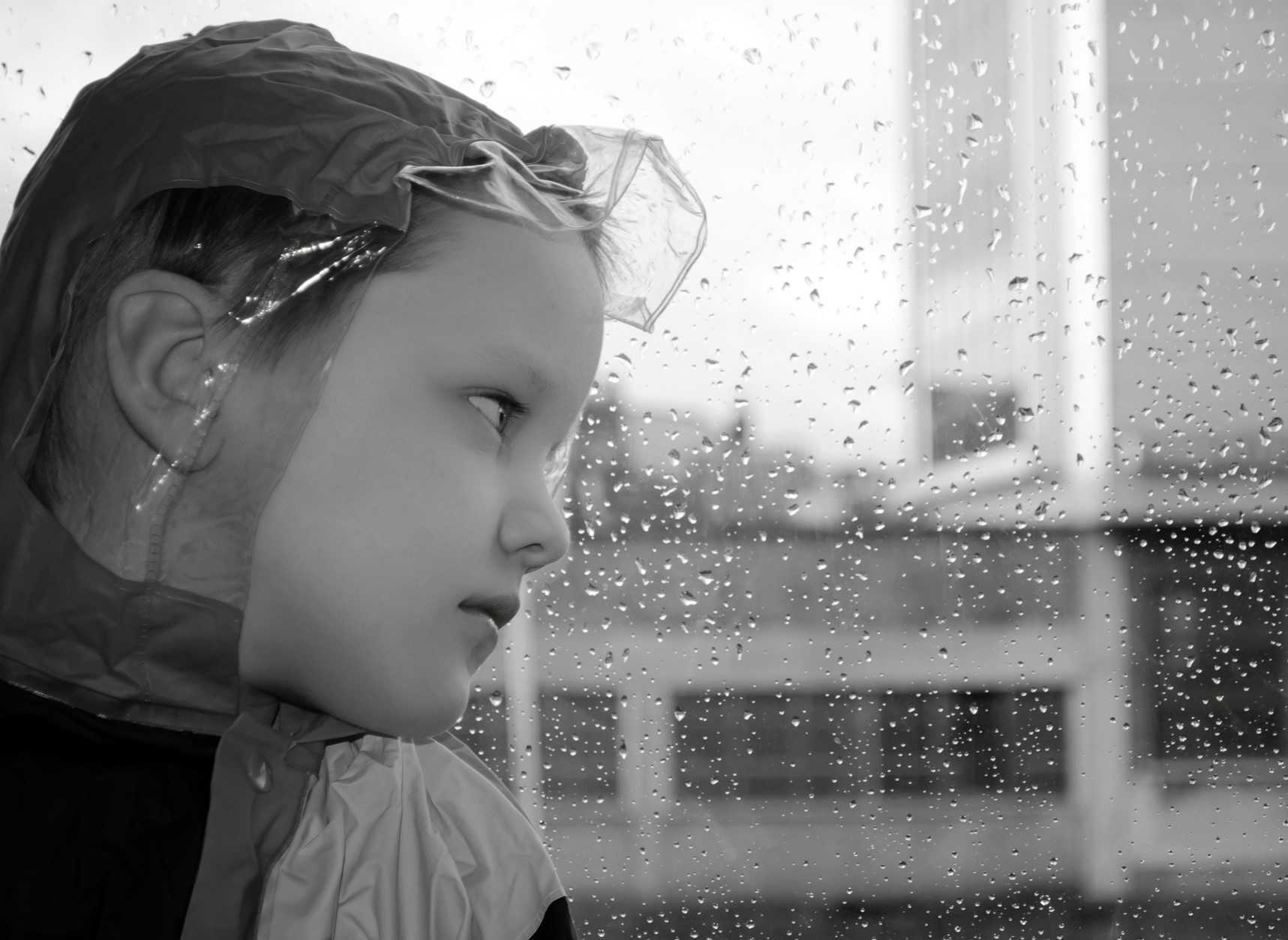 Sad Kid in a Rainy Day | Goodwill Car Donations