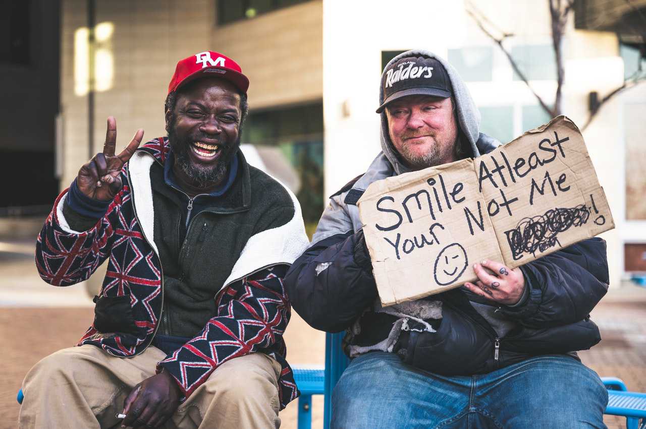 Smiling with the Homeless | Goodwill Car Donations
