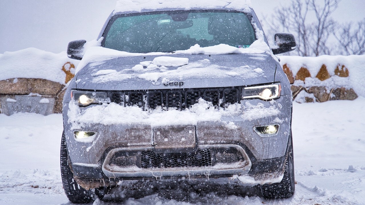 A Snow Covered Jeep | Goodwill Car Donations