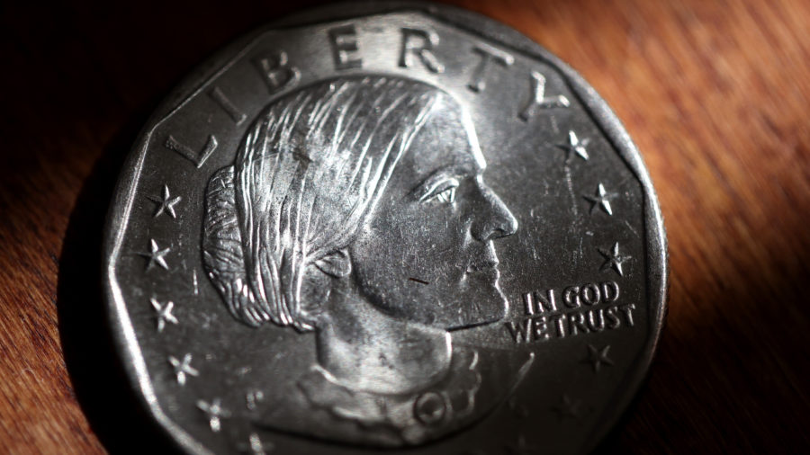 One Dollar Coin with Susan B. Anthony Face | Goodwill Car Donations