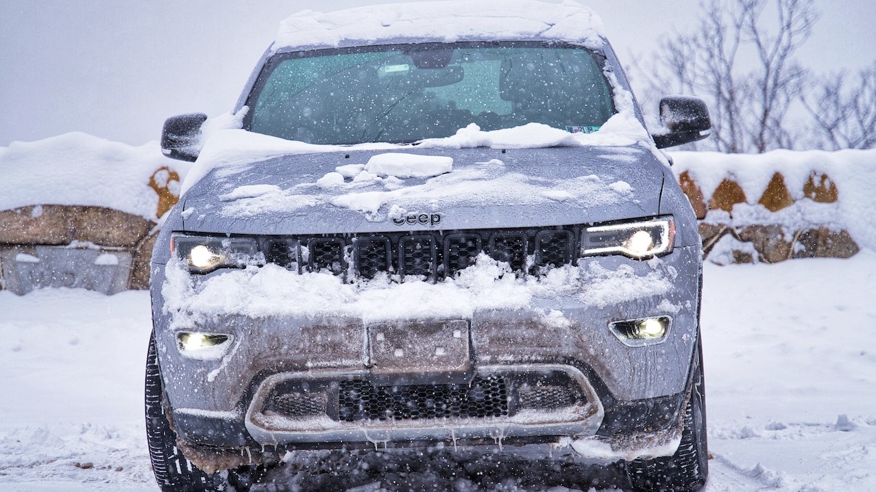 A Snow Covered Jeep | Goodwill Car Donations