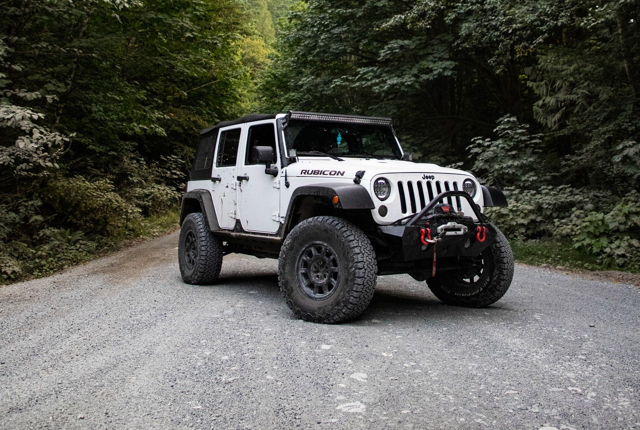 White Jeep Wrangler | Goodwill Car Donations