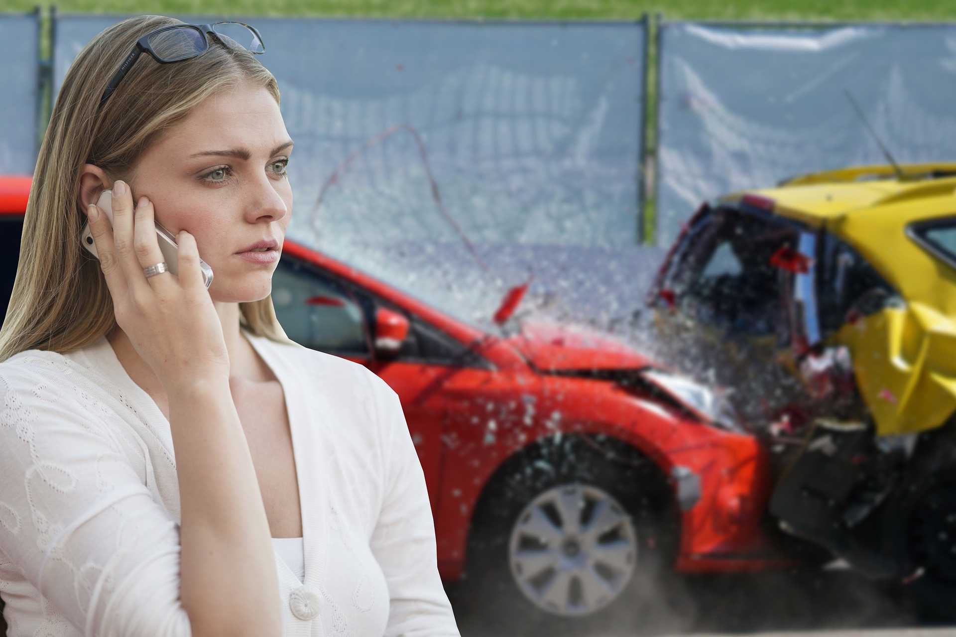 Woman Calling Car Insurance | Goodwill Car Donations