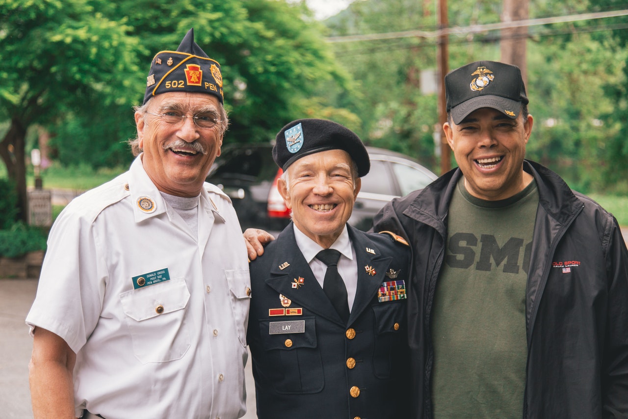 US Veterans Smiling | Goodwill Car Donations