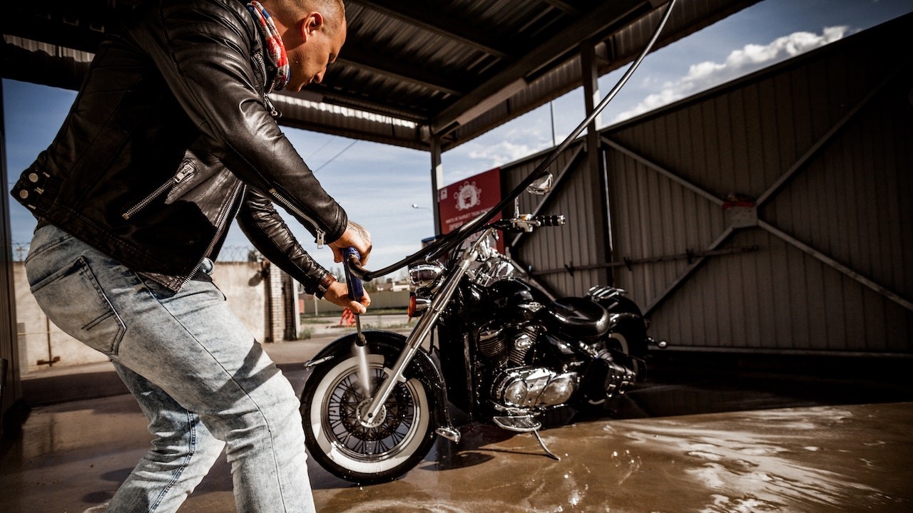 Washing Motorcycle | Goodwill Car Donations