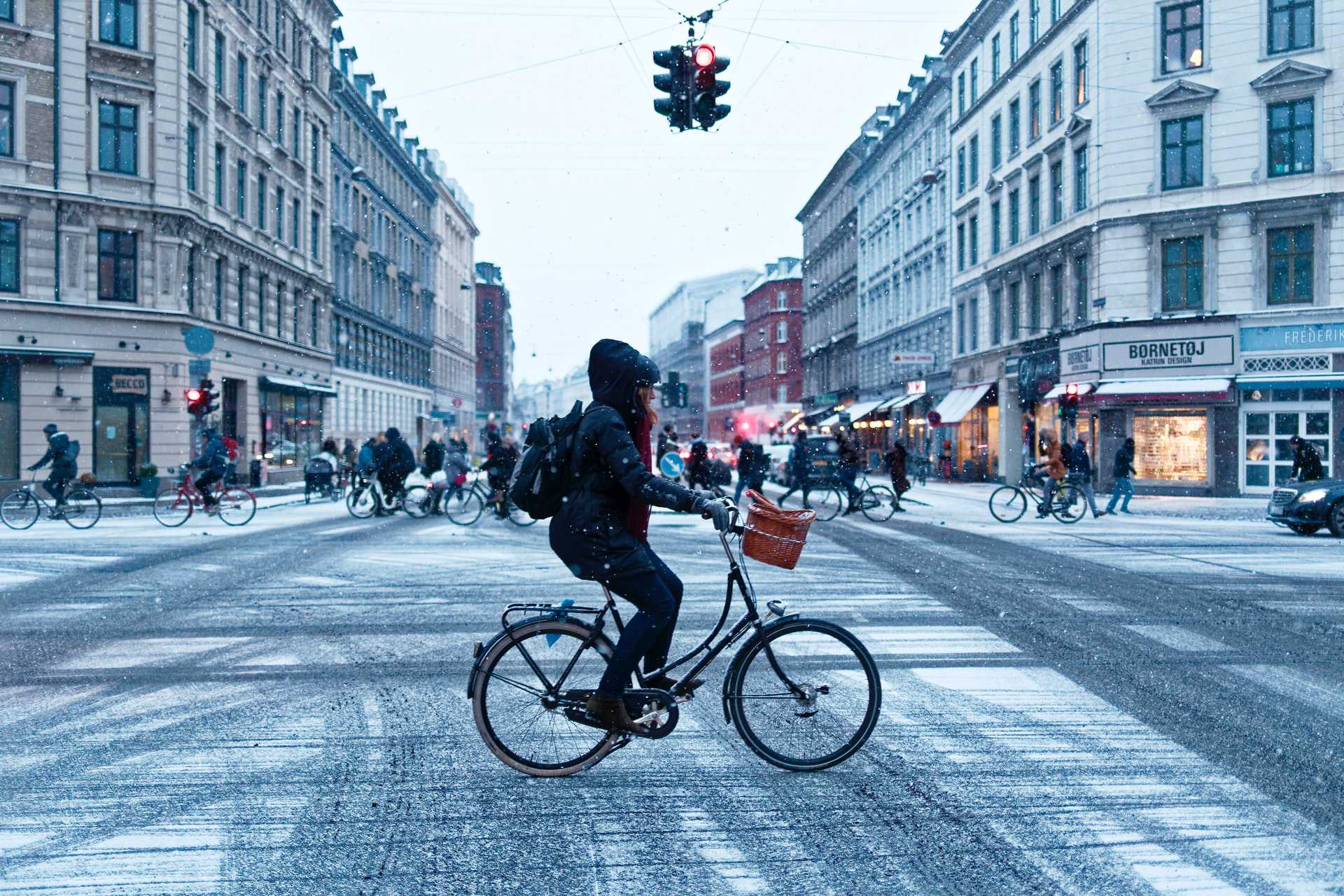 Bike Ride in Winter | Goodwill Car Donations