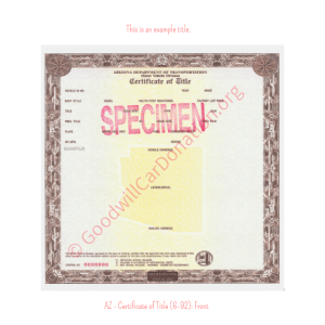 How To Sign Your Arizona Vehicle Title Goodwill Car Donation How To Sign Your Arizona Vehicle Title Goodwill Car Donation