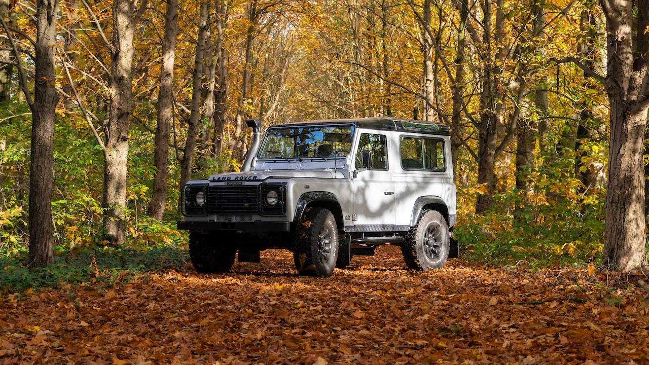 A Land Rover in the Forest | Goodwill Car Donations
