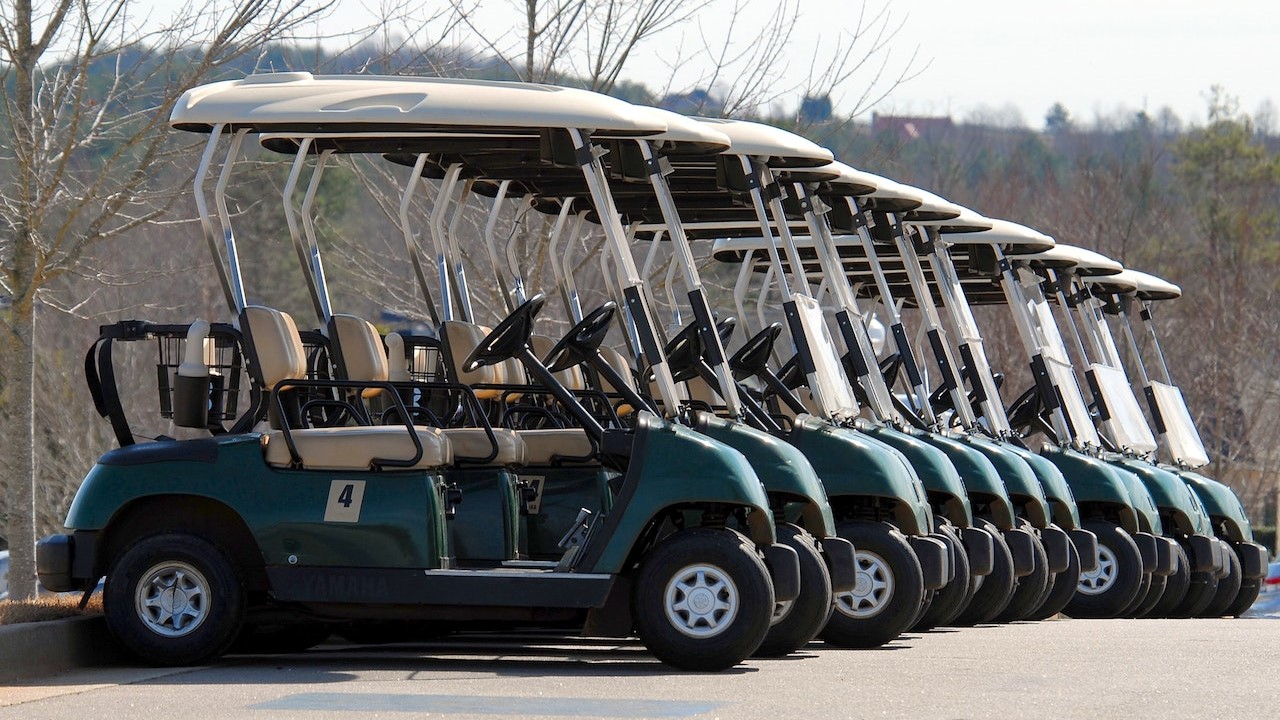 Blue-and-white Golf Carts | Goodwill Car Donations