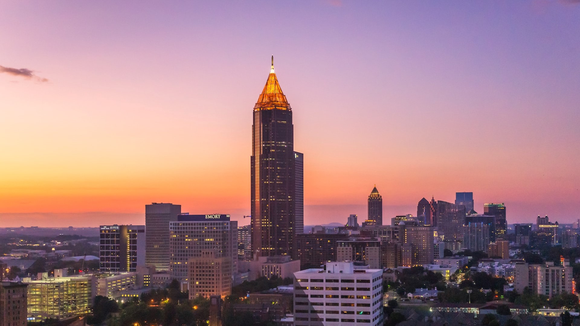 City skyline view in Georgia | Goodwill Car Donations