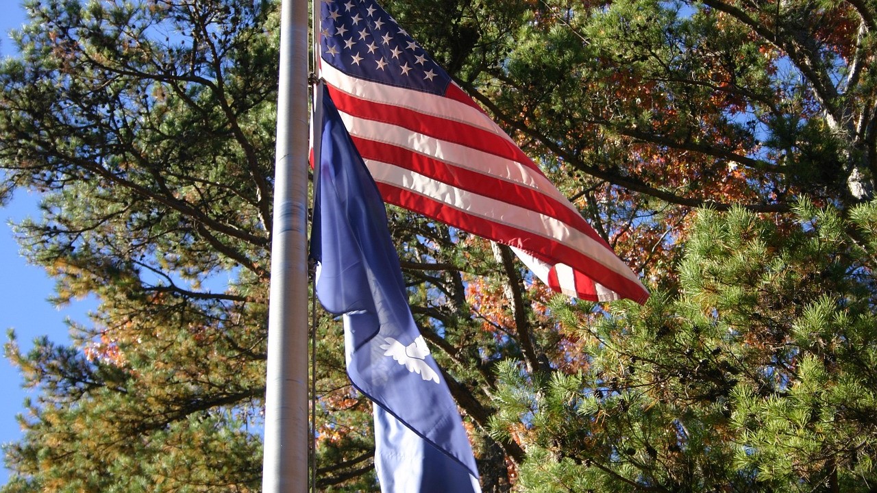 Flag America South Carolina Landmark Trees Nature | Goodwill Car Donations