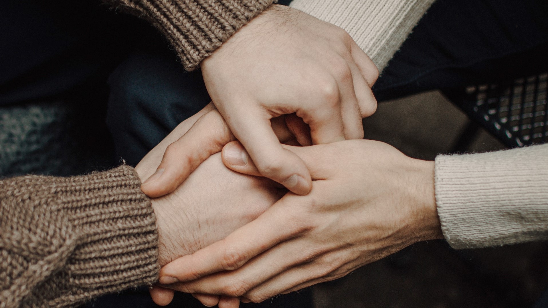 Holding Hands of Person | Goodwill Car Donations