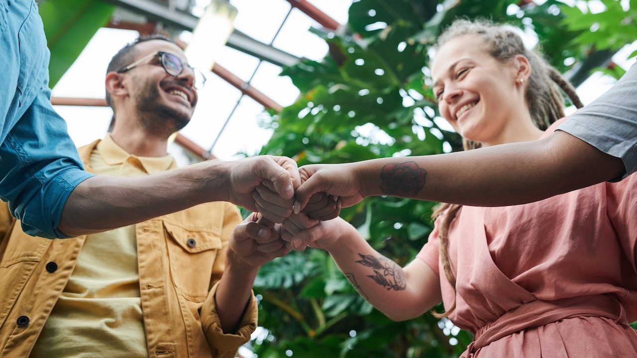 Photo Of People Having Fist Bump | Goodwill Car Donations