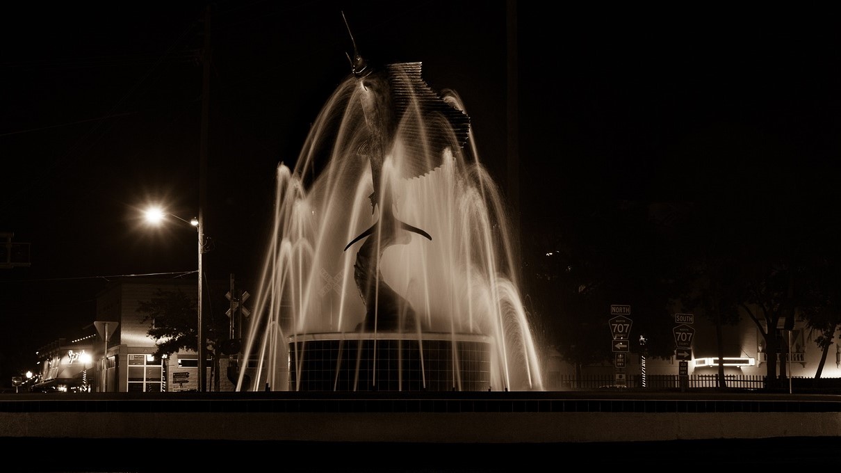 Places Landmarks Stuart Florida Sailfish Fountain | Goodwill Car Donations