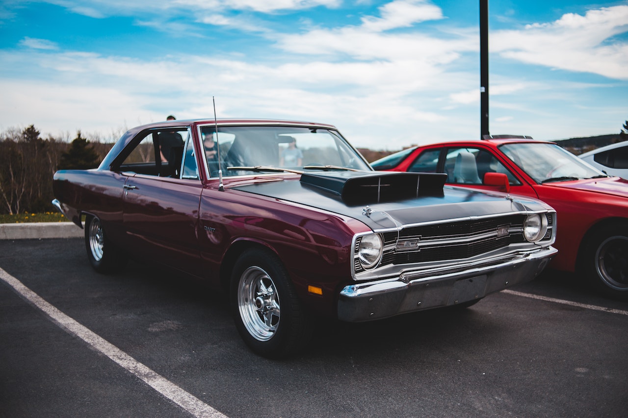 Photo of Classic Car Parked on Parking Lot | Goodwill Car Donations