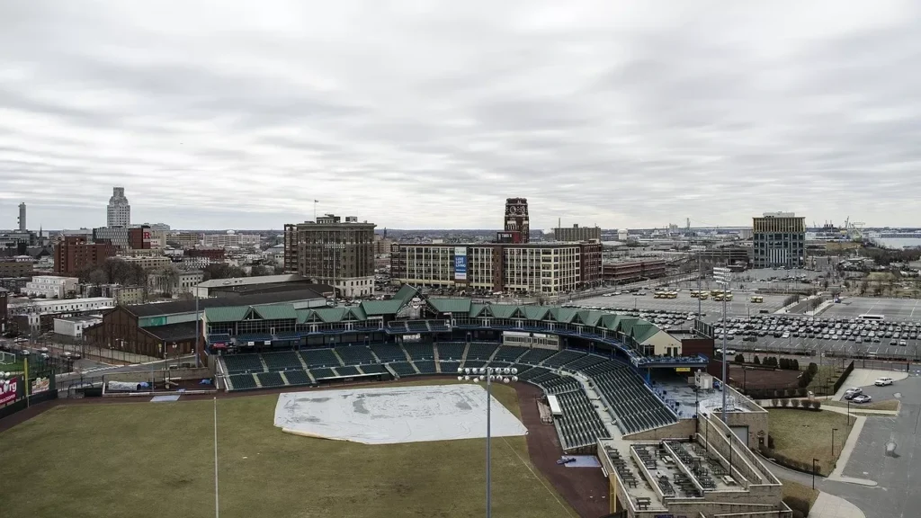Baseball Feld, Camden, New jersey