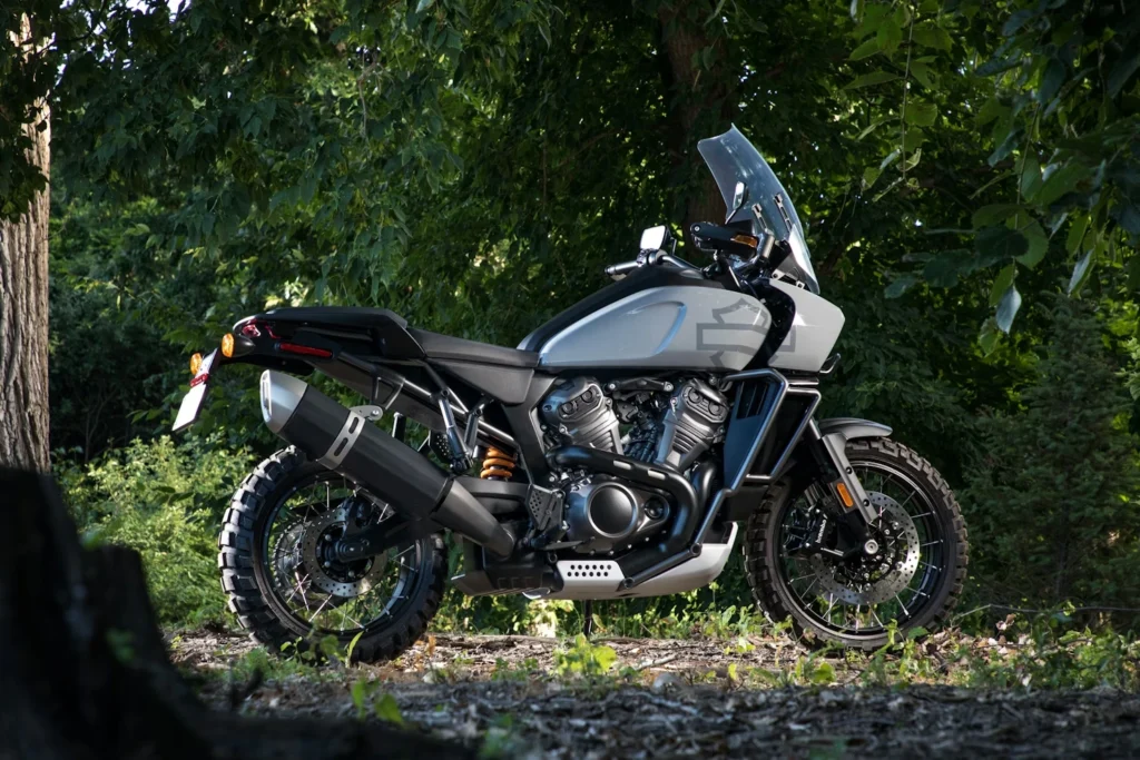 Gray motorcycle