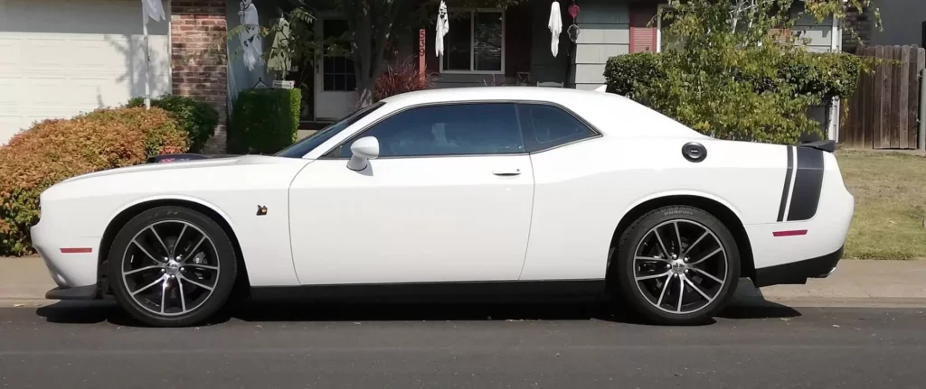 White coupe