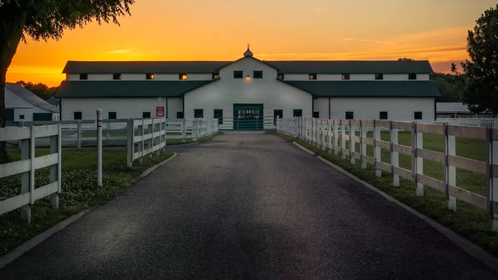White house, Harlinsdale Farm, Franklin, United States
