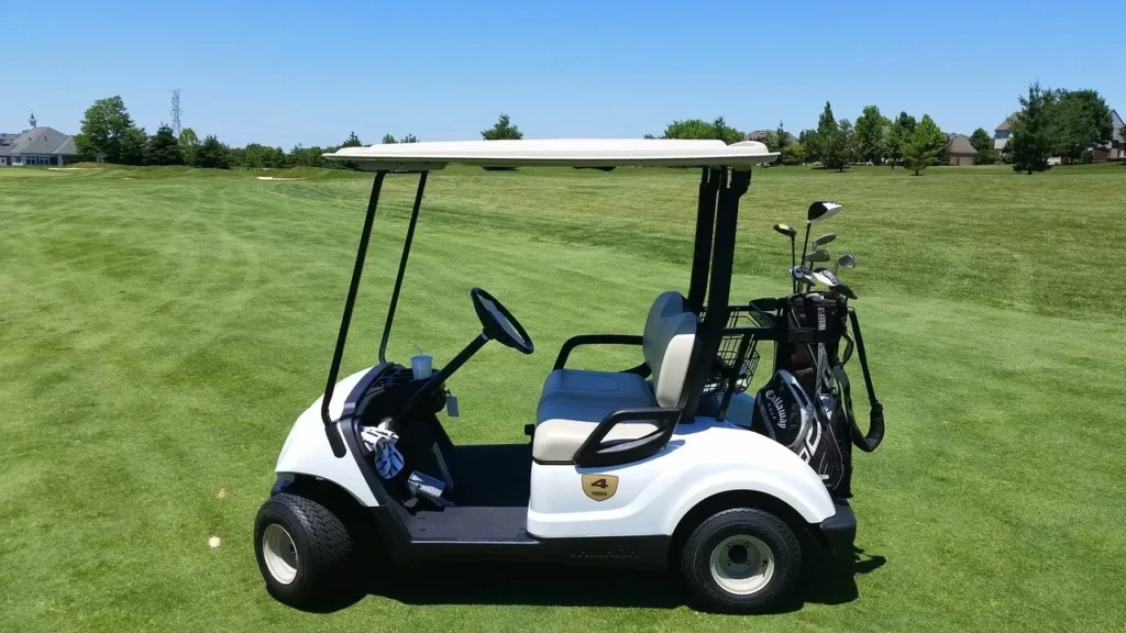 Bilder: Golf cart, Natur, Gras. Kostenlose Nutzung